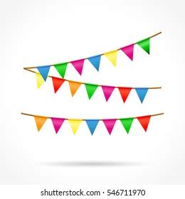 Fiesta Banderitas Stock Photos .